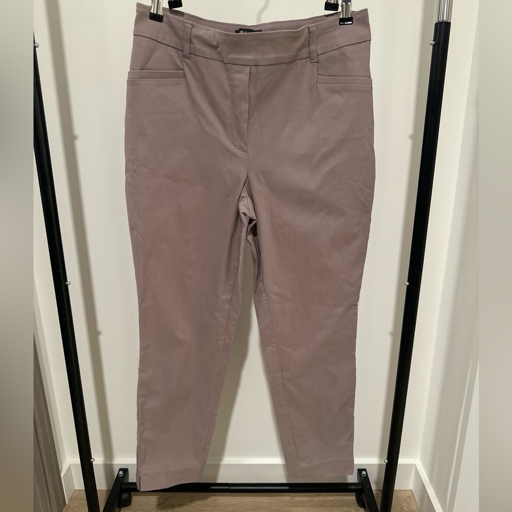 Reitmans Lavender / Mauve Ankle Pants